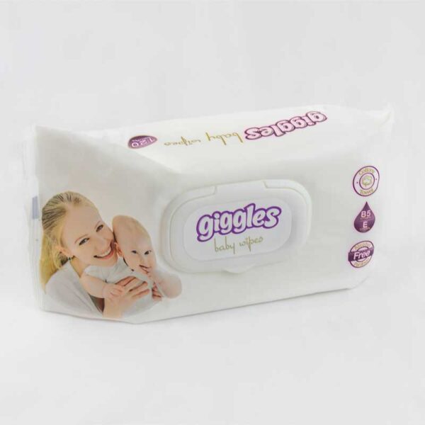 GIGGLES - Lingettes humides pour bébé.