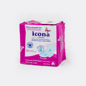 Icona – Serviettes Hygiéniques (8 MAXI pads)