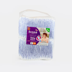 Couches pour bébé. Size L(8~18kg): 50 unités par paquet.