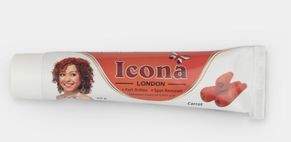ICONA LONDON - Crème super éclaircissante à base de carotte. - Image 3