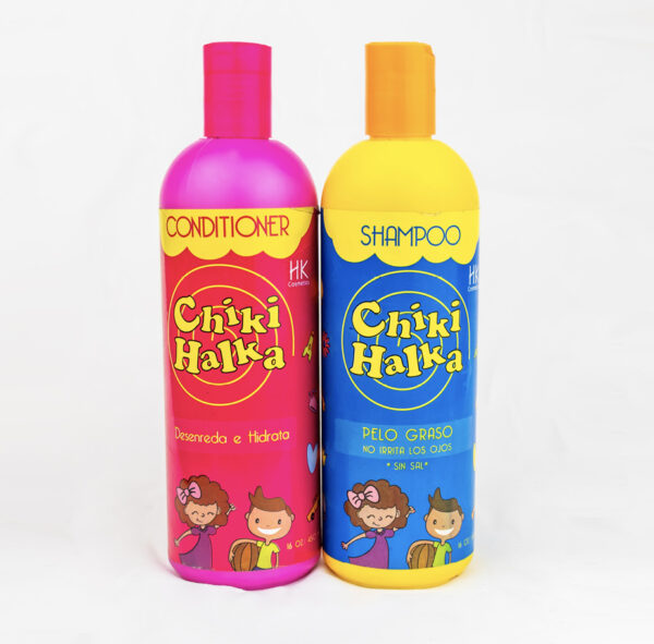 CHIKI HALKA - Shampoo et Conditioner pour enfant.
